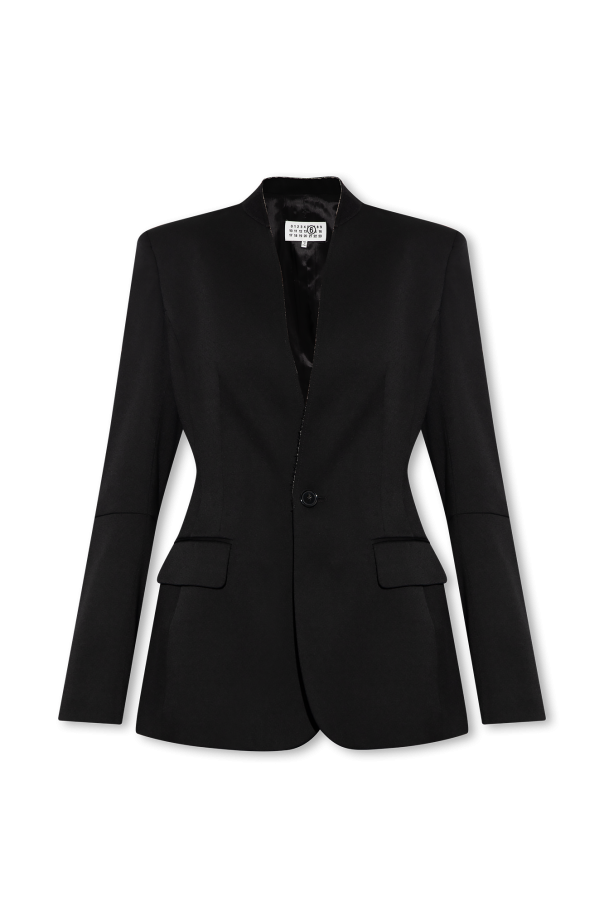 ジャケット MM6 Maison Margiela JACKET (S52BN0128S47848 900) Mm6 Maison Margiela Outlet: Jacket men - Black | Mm6 Maison